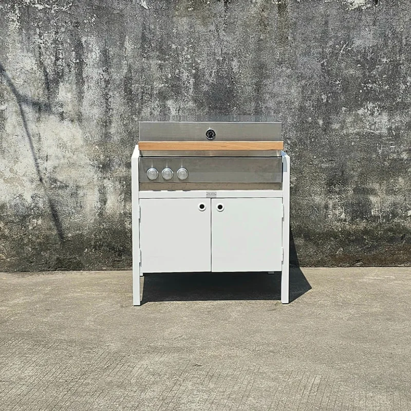 Buitenkeukenkast met grill Buitenkeukenkast met grill
