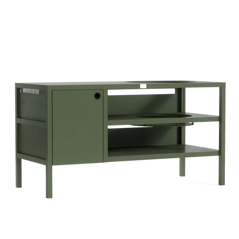 Multifunctioneel buitenkastje met oven