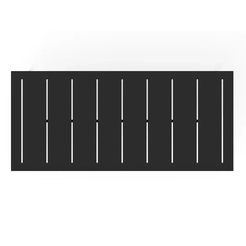 Rechthoekige eettafel voor buiten