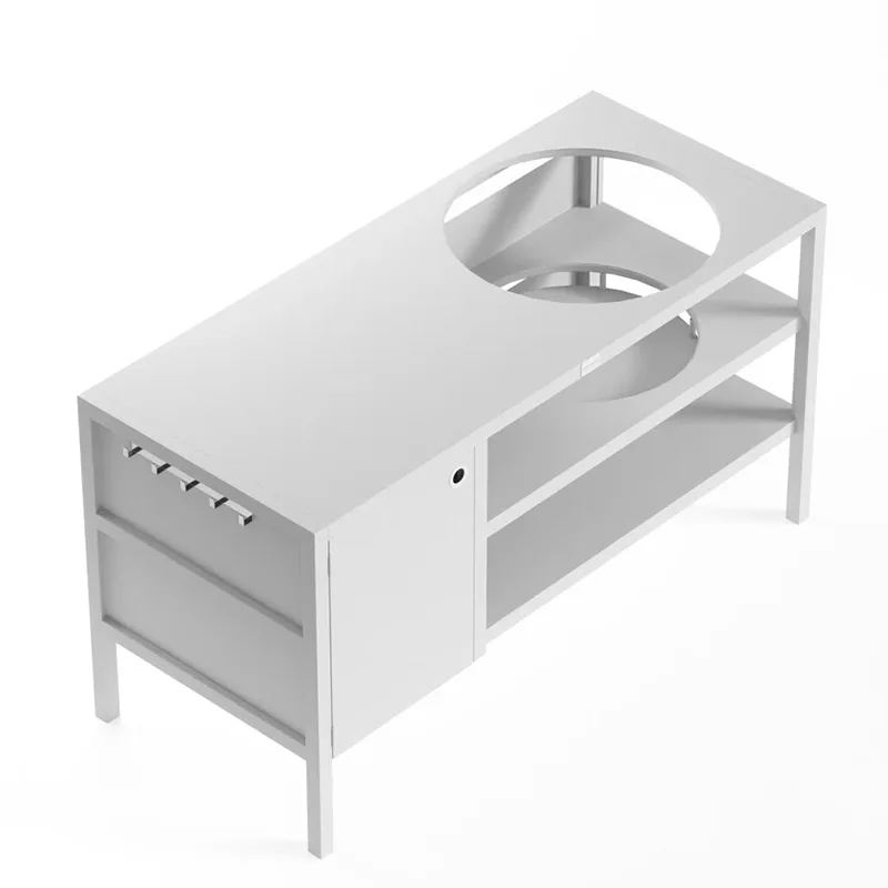 Multifunctioneel buitenkastje met oven