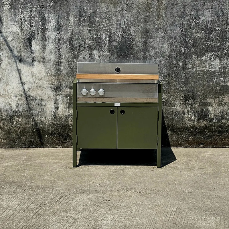 Buitenkeukenkast met grill