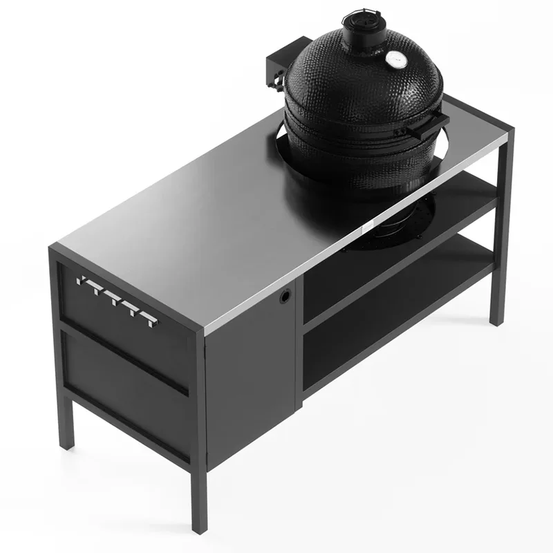 Multifunctioneel buitenkastje met oven