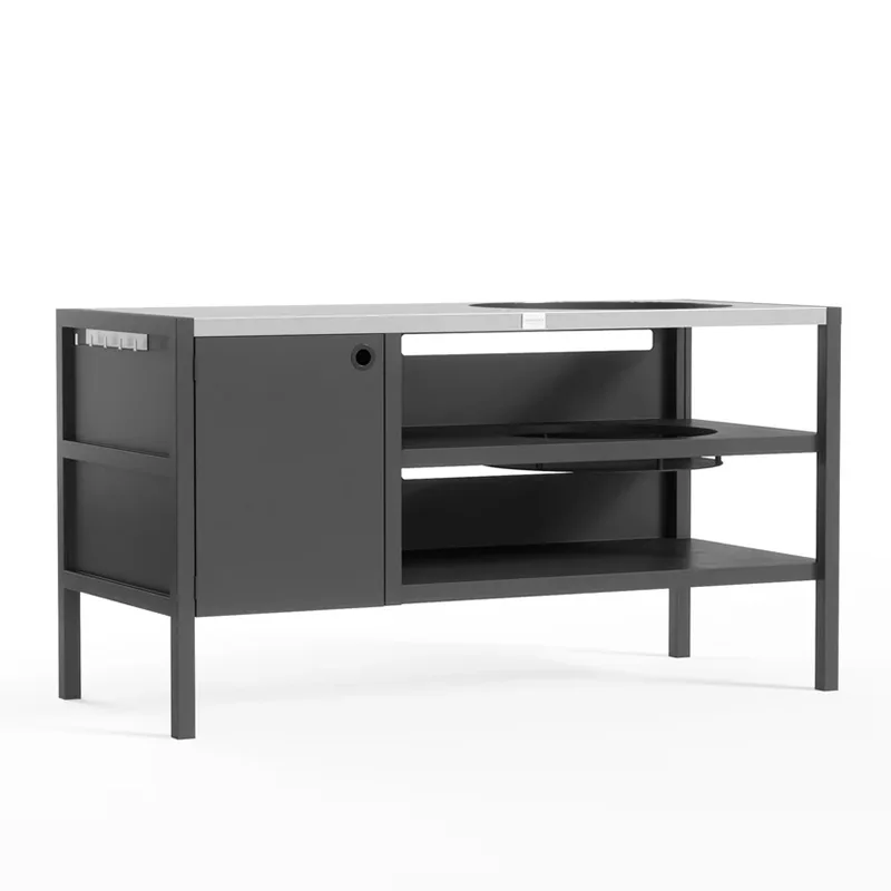 Multifunctioneel buitenkastje met oven