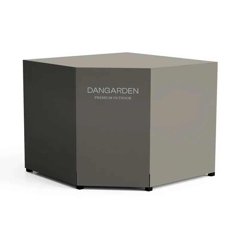 Beige waterdichte hoes voor buitenkast